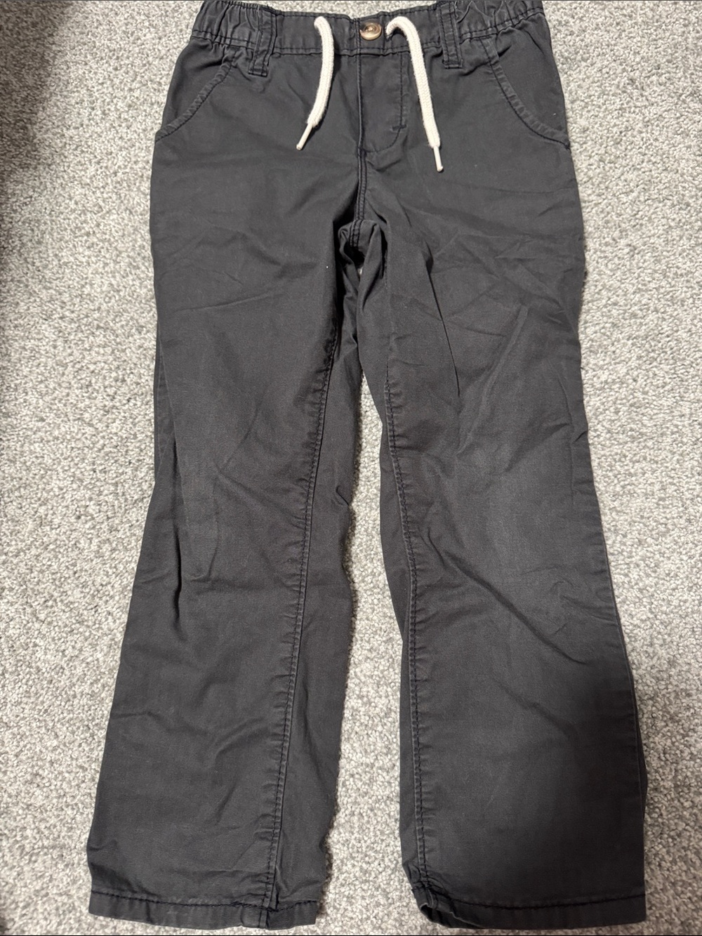 Old Navy Black Pull-On Drawstring Pants for Kids